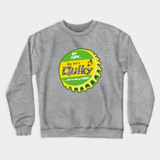 Vintage Quiky Soda Bottlecap Crewneck Sweatshirt